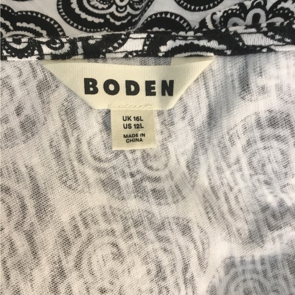 Boden Sleeveless Jersey Shift Dress 12L - Picture 6 of 7